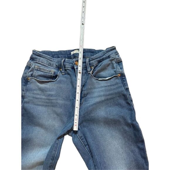 Good American Good Legs Skinny Raw Hem Sz 29 - Picture 8 of 10